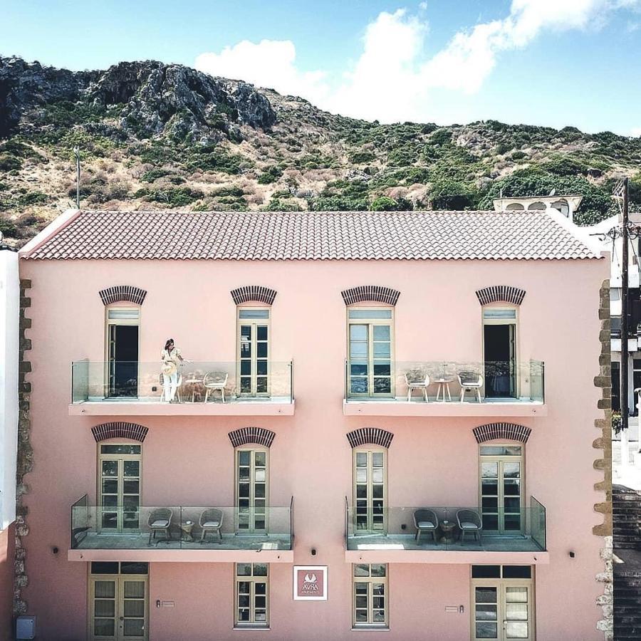 Avra Apartments Kolymbari Harbour Eksteriør bilde